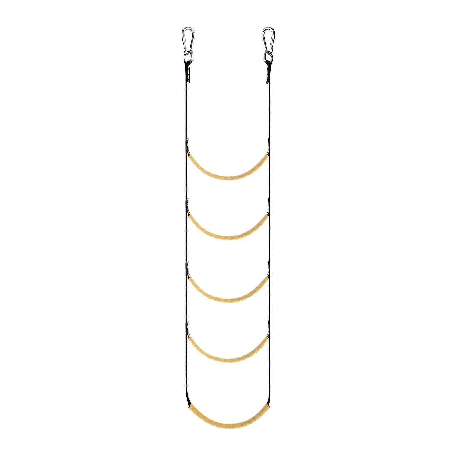Ladder for fishing boats Climbing aid for inflatable boats Durable, lightweight boarding accessory Five Floors