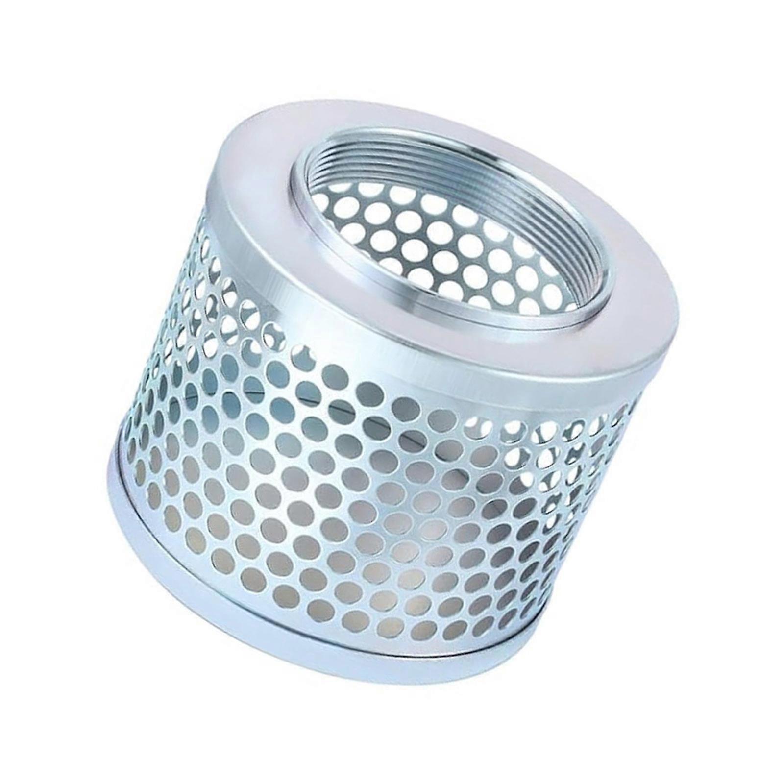 Carbon Plated Steel Suction Strainer Filter With NPT Thread Suitable For Pump Protective Solids Reduction Water Systems  4Inch