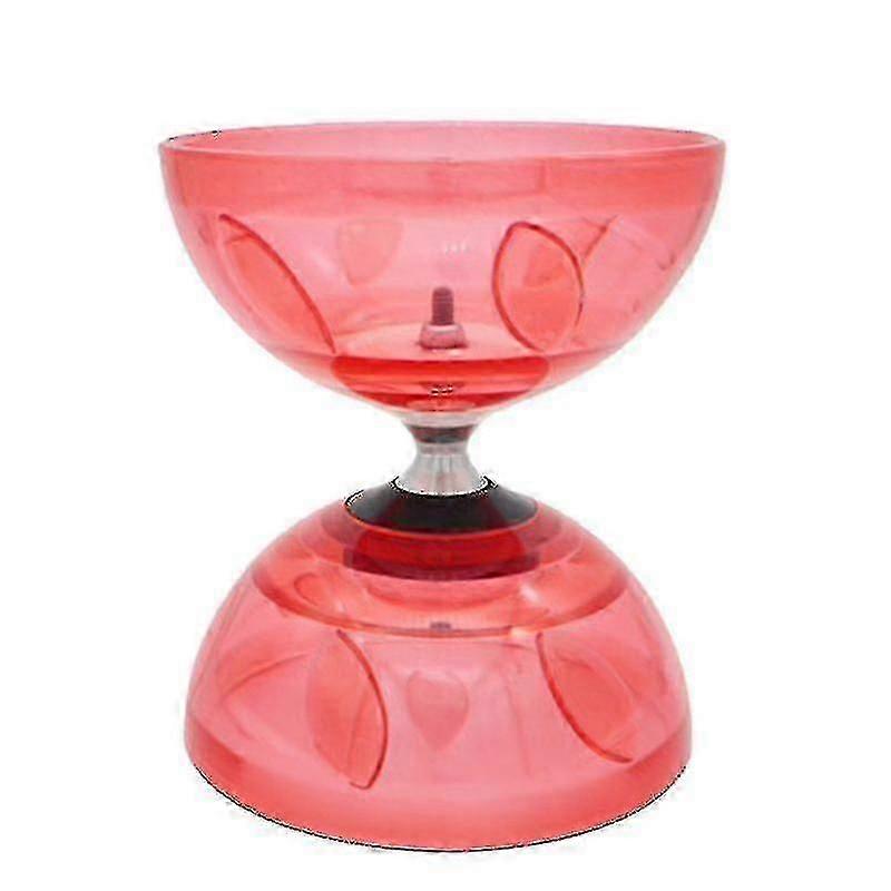 Diabolo Set Triple Ball Bearing Clutch Matching Coloured Fibre Handsticks, Diablo String & Bag