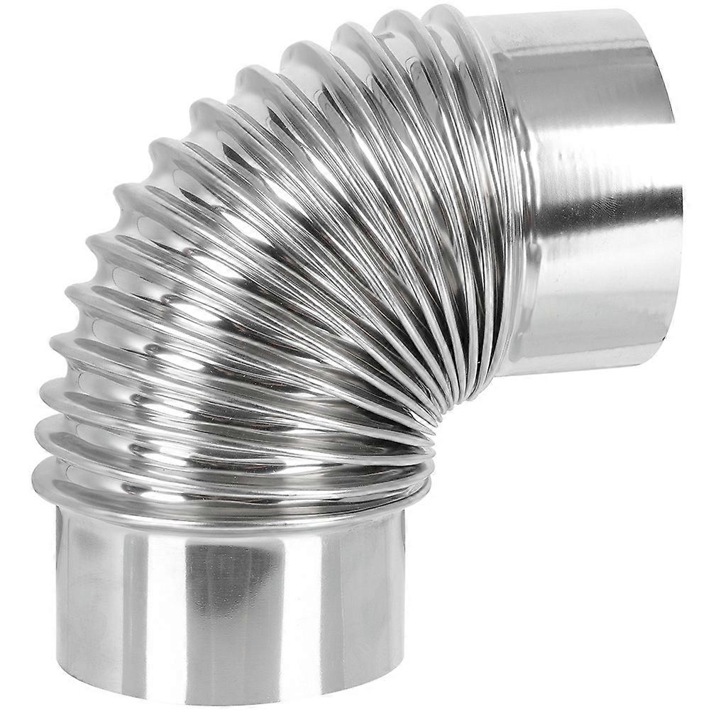 محول مدخنة الفولاذ المقاوم للصدأ أنابيب التهوية موقد الخشب العادم المضادة للتسرب 1 حزمة