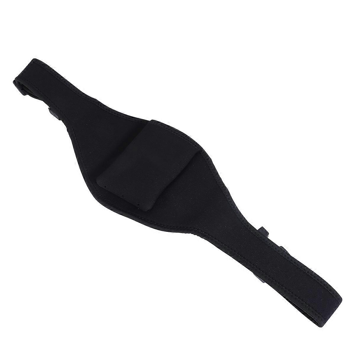 Mic Belt Carrier Pouch for Fitness Gym – Comfortable Microphone Transmitter Strap, Snug Fitting Waistband, Durable Vertical Design, Compatible with