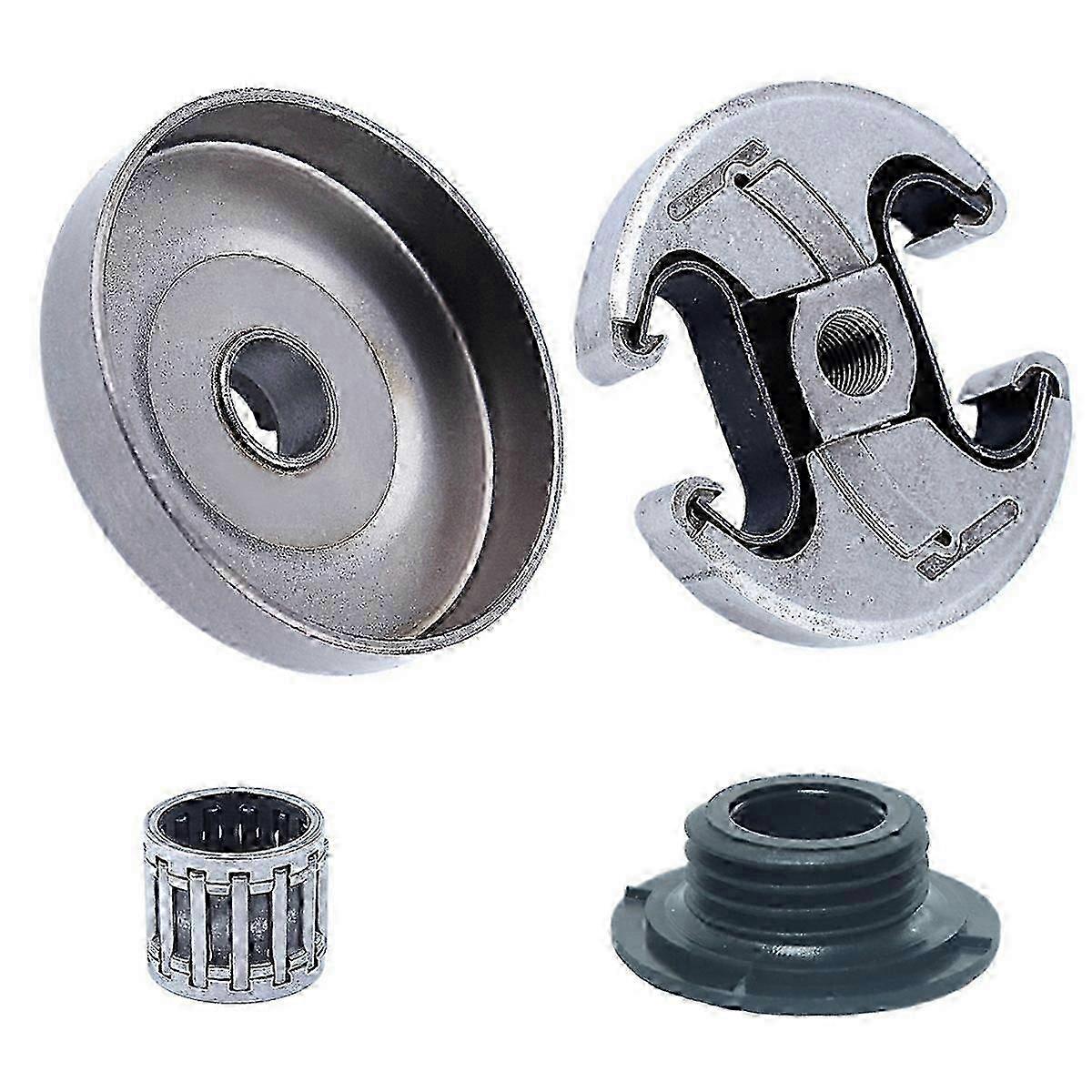 thumbnail image 2 of Adefol 3/8" Clutch Drum & Rim Sprocket Kit W/ Needle Bearing For Husqvarna 455 460 2 of 4