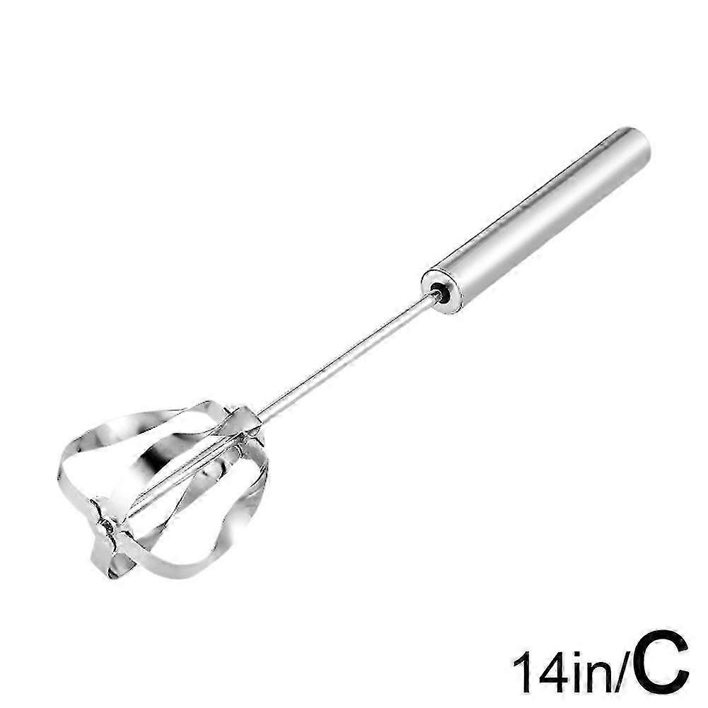 2025 Stainless Steel Semi-Automatic Whisk Home Kitchen Baking Tools Lightweight