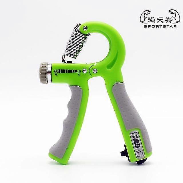Adjustable Hand Grip Strengthener Count Power Finger Hand Exerciser Gym Muscle Training Wrist Gripper Non-slip Handle Portable