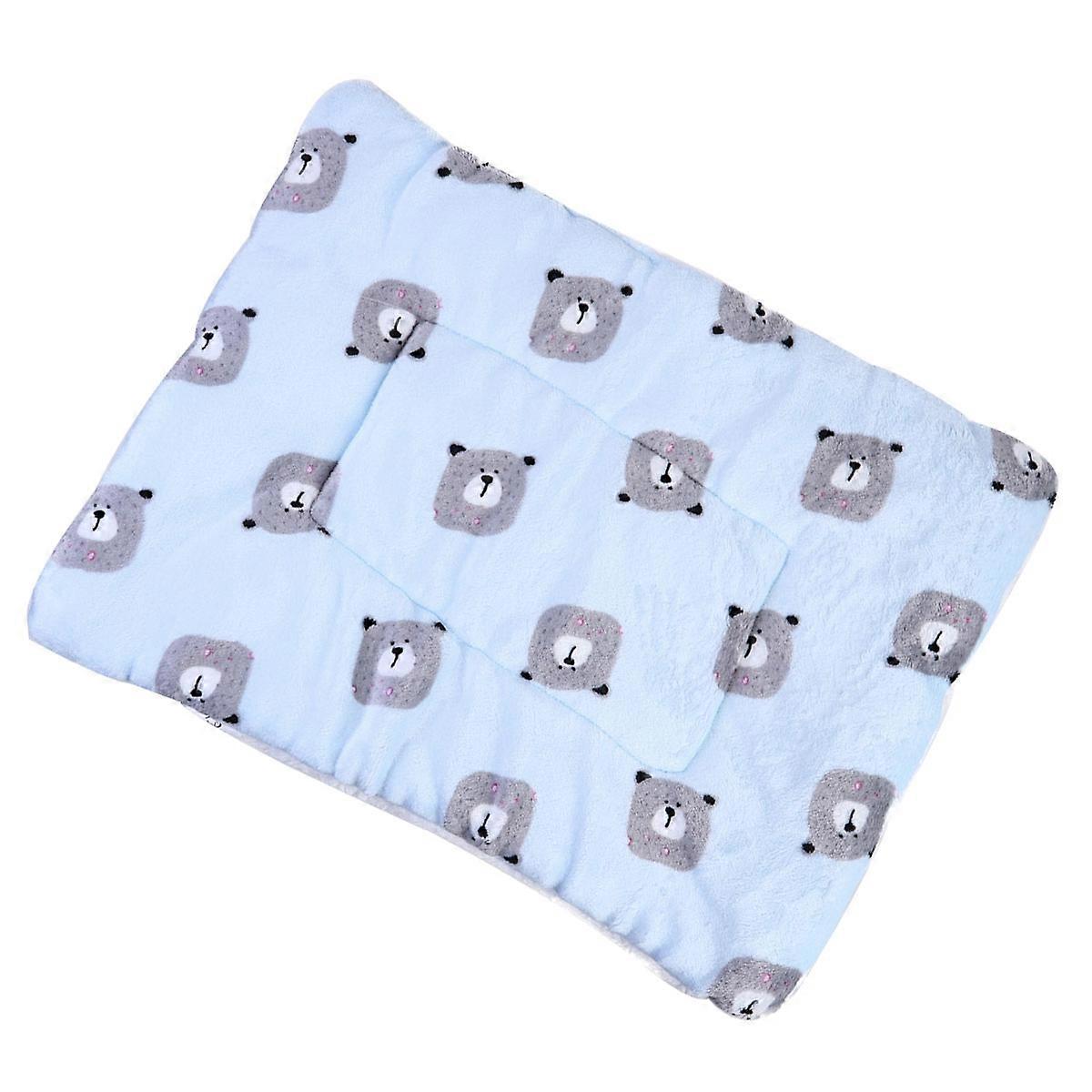 Warm Pet Sleep Mat for Four Seasons Use Cloth Material Suitable for Small Medium Large Dogs L Size