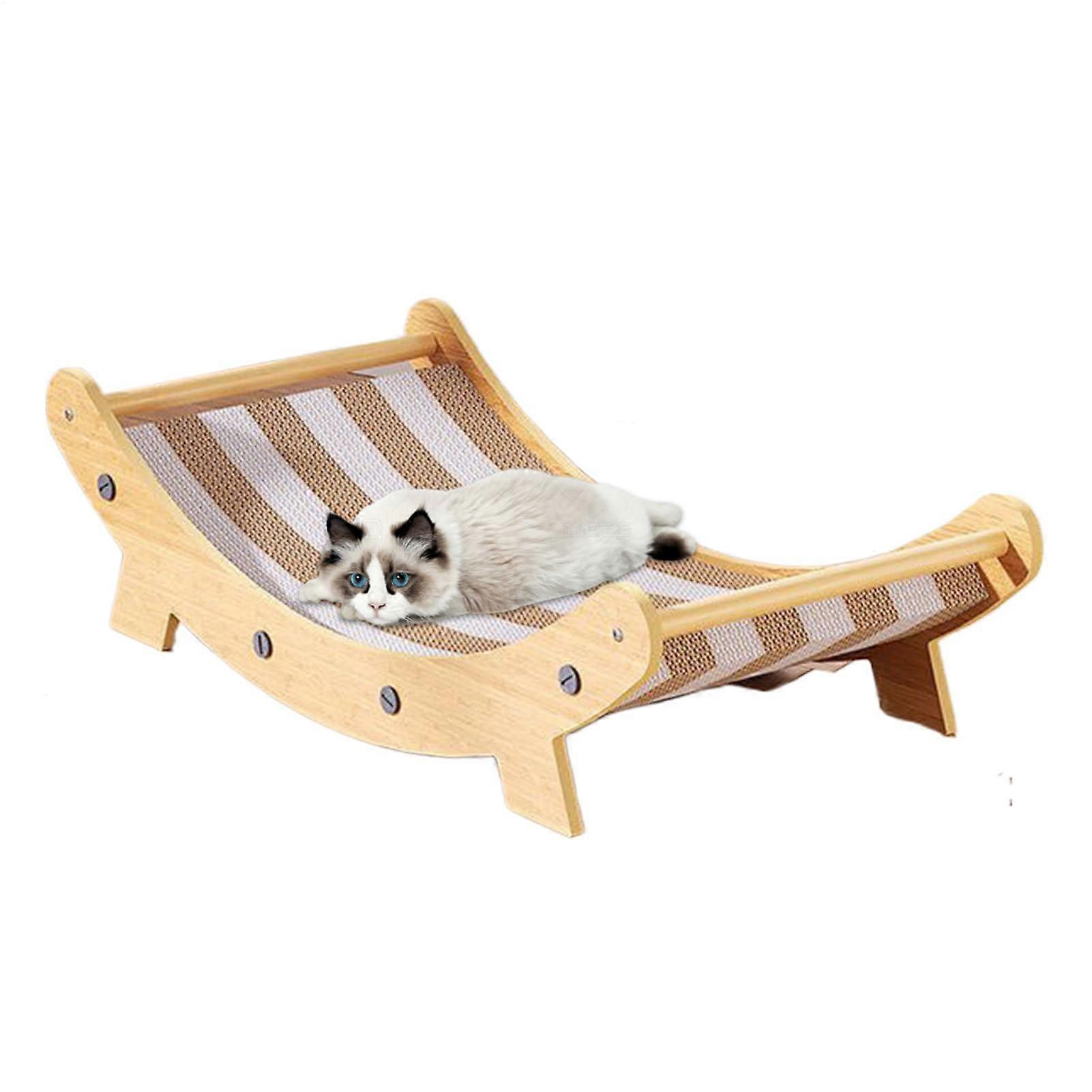 Cat Scratch Lounge 2in1 Cardboard Scratching Chair for Cats Durable Scratching Cushion