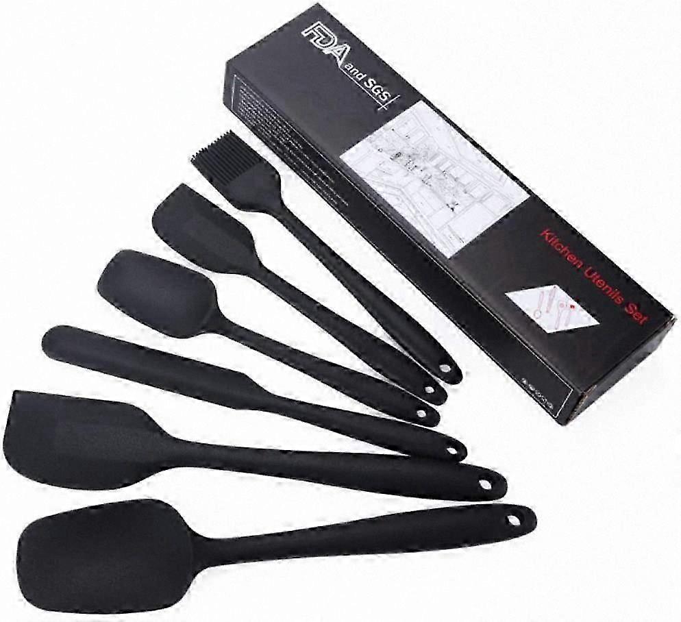 Kitchen Silicone Spatula Set - 6 Pieces