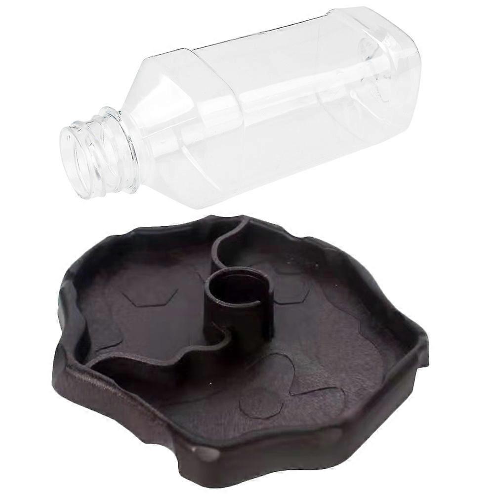 Reptile Water Feeder Bowl for Home in Dark Brown Plastic Suitable for Small Reptiles 1 Set