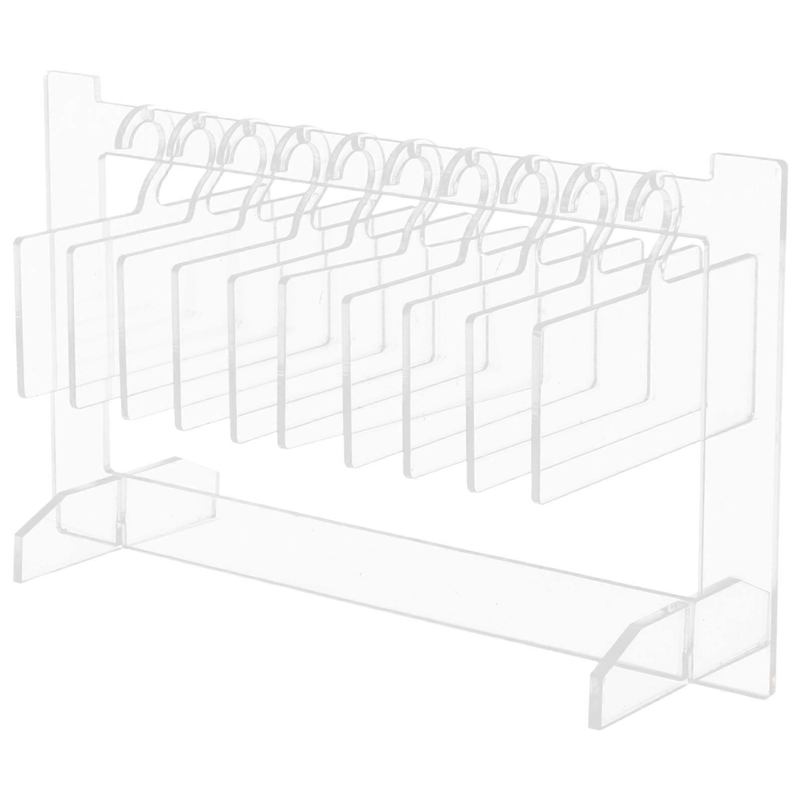 1 Set False Nail Tips Display Stand for Delicate Nail Art and Sample Presentation