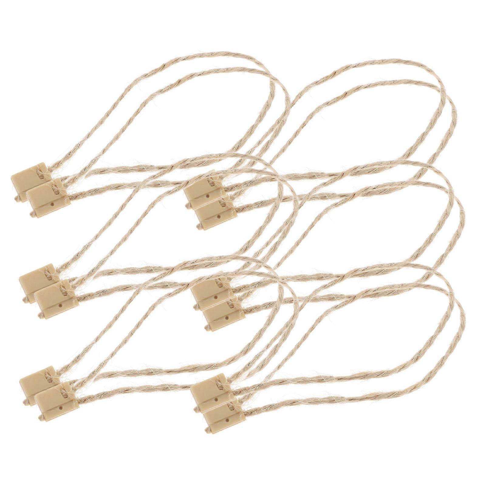 Hang Tag String Hemp Twine String For Jewelry Stores Reusable 100Pack