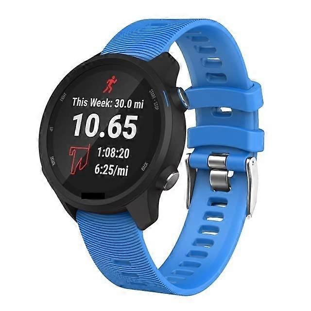 Vivoactive 3 Strap Silicone Watch Band for Garmin Vivoactive 4 3, Forerunner 245 245M 645D, Soft Comfortable Design