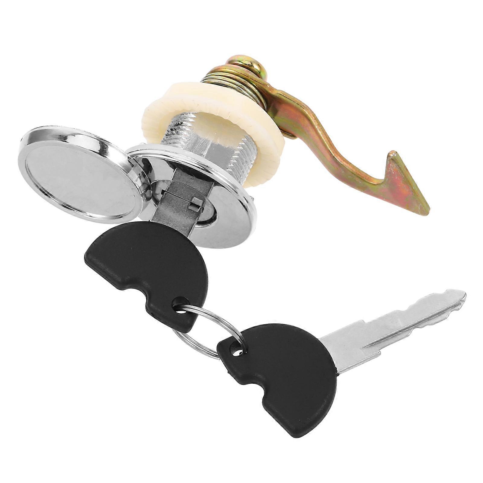 Metal Scooter Trunk Lock with Keys for Electric Motorcycles – Secure and Reliable Theft Prevention for Rear Tail Boxes