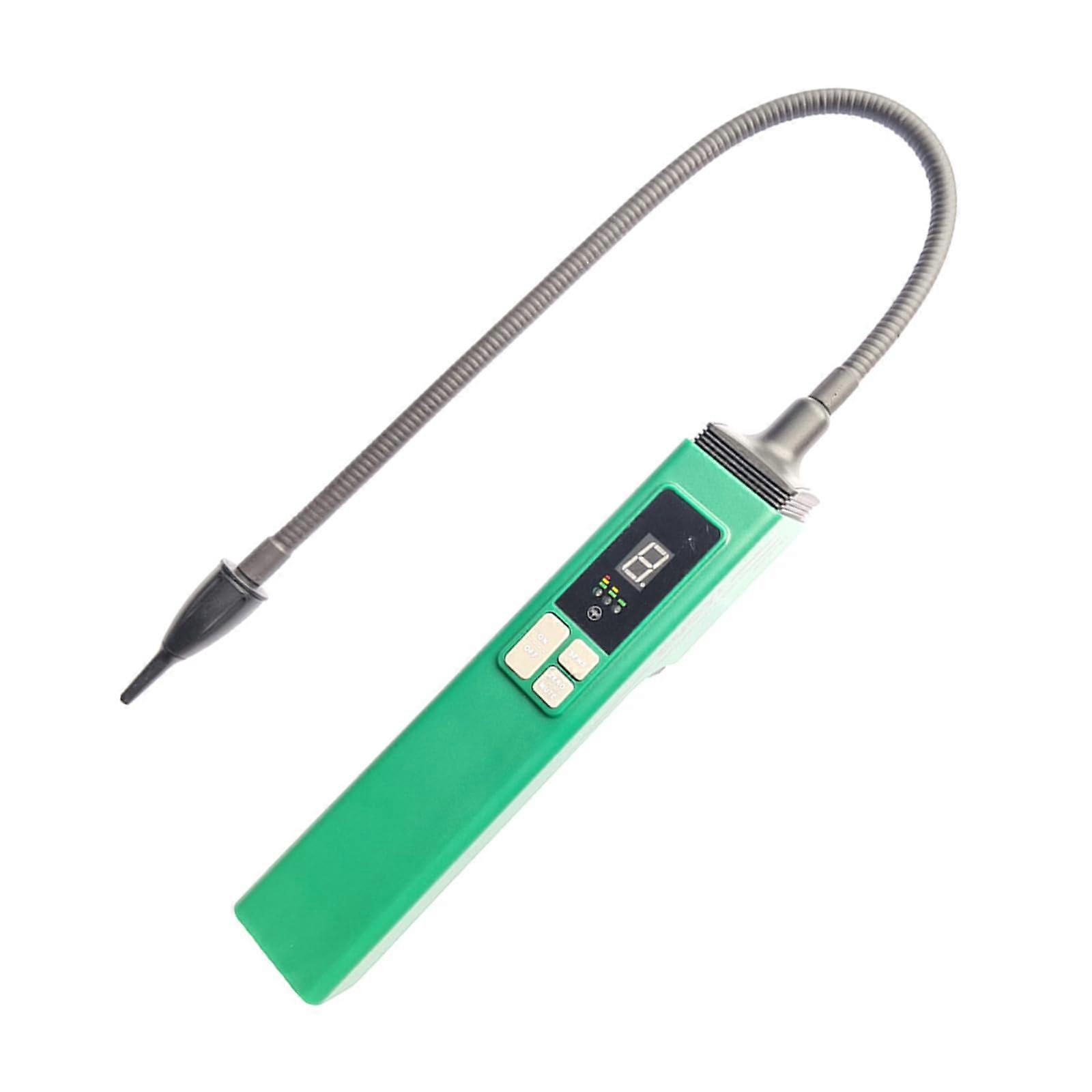 Sensitive Electronic Leak Detector for Refrigerant Detection Cases and Refrigeration Systems Suitable for Home Cooling