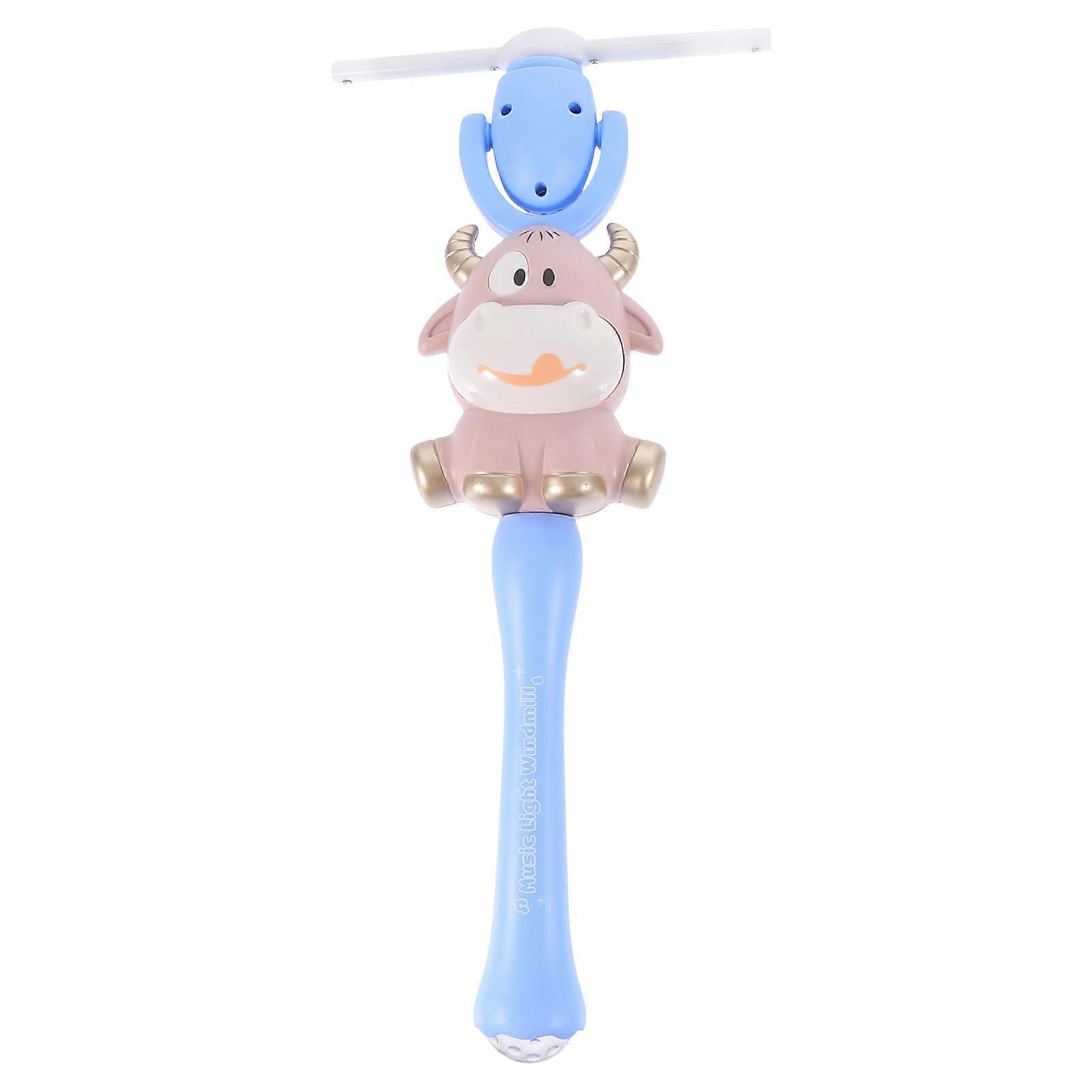 Assorted Color Glowing Fairy Sticks Music Windmill Toy for Kids Made of Durable Plastic 10 Inch