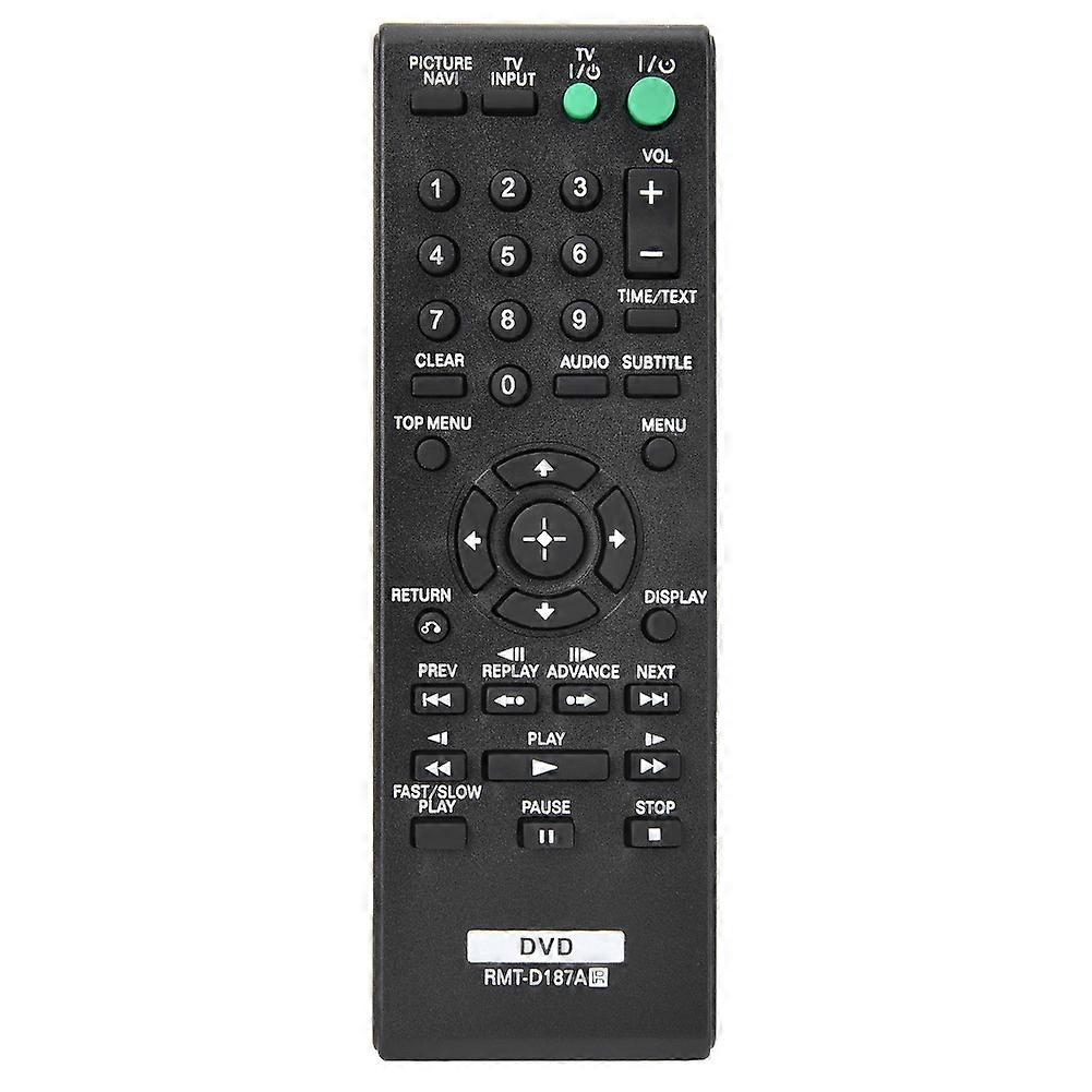 Replacement Remote Control Commander for Sony RMT-D187A DVD