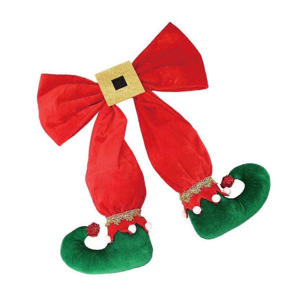 2Set Snow Boot Decoration Creative Cartoon Boot Shape For Gift Giving And Christmas Tree Ornament Multi Color