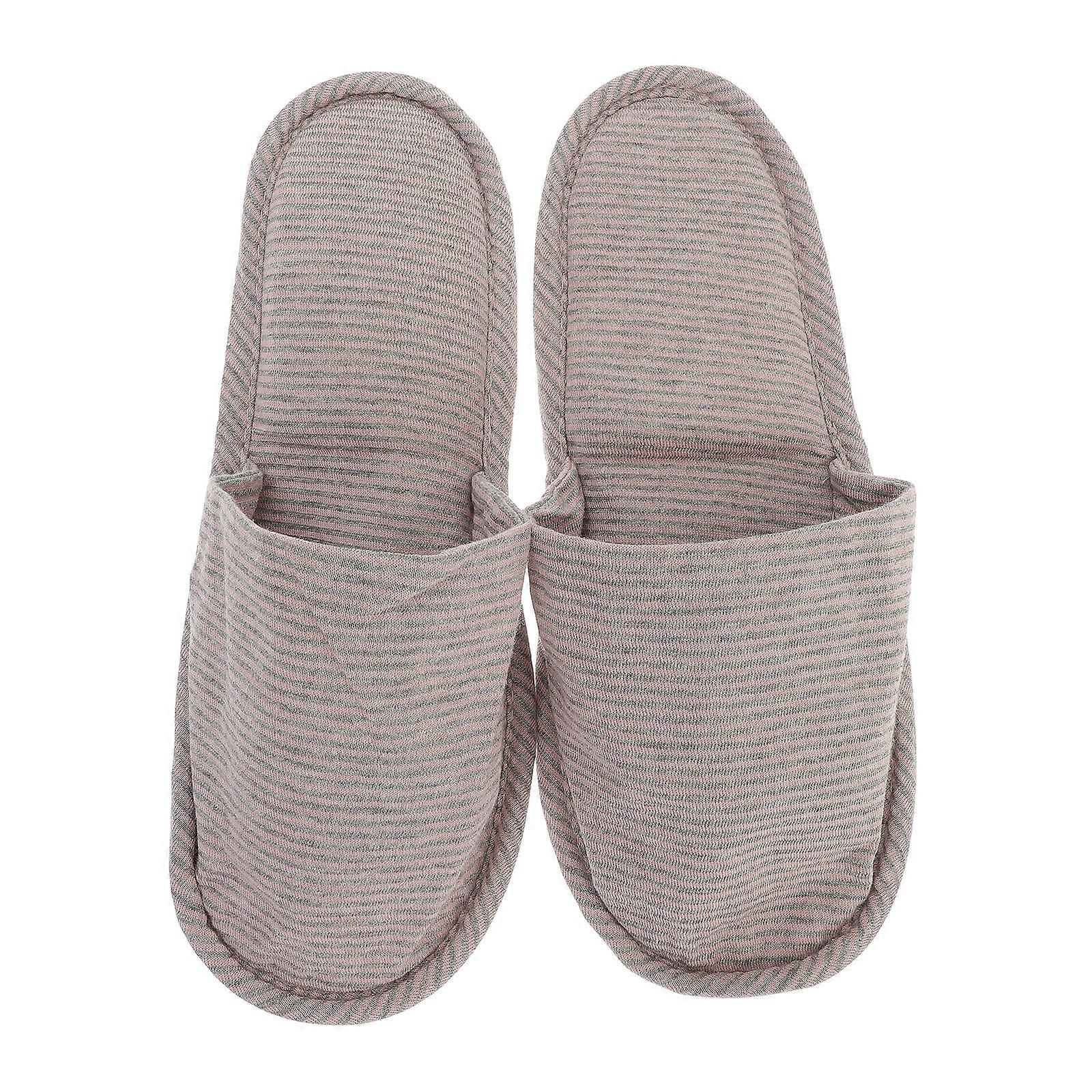 Portable Folding Travel Slippers for Men and Women   Lightweight Cotton Design with Storage Bag, Comfortable and Easy to Clean for Airplane and