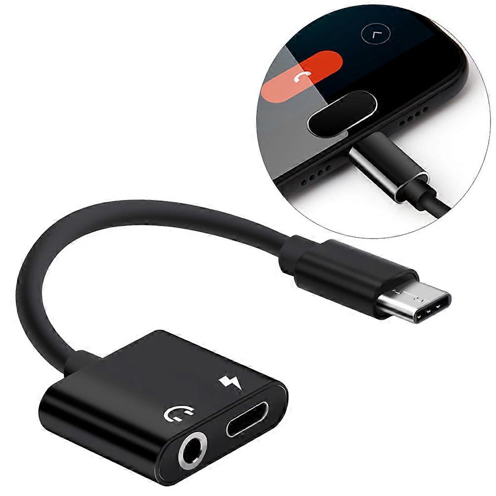 Aluminum Alloy Type C To 3.5Mm Headphone Adapter Designed For Everyday Use By Smartphone Users With Audio Output Function 2Set