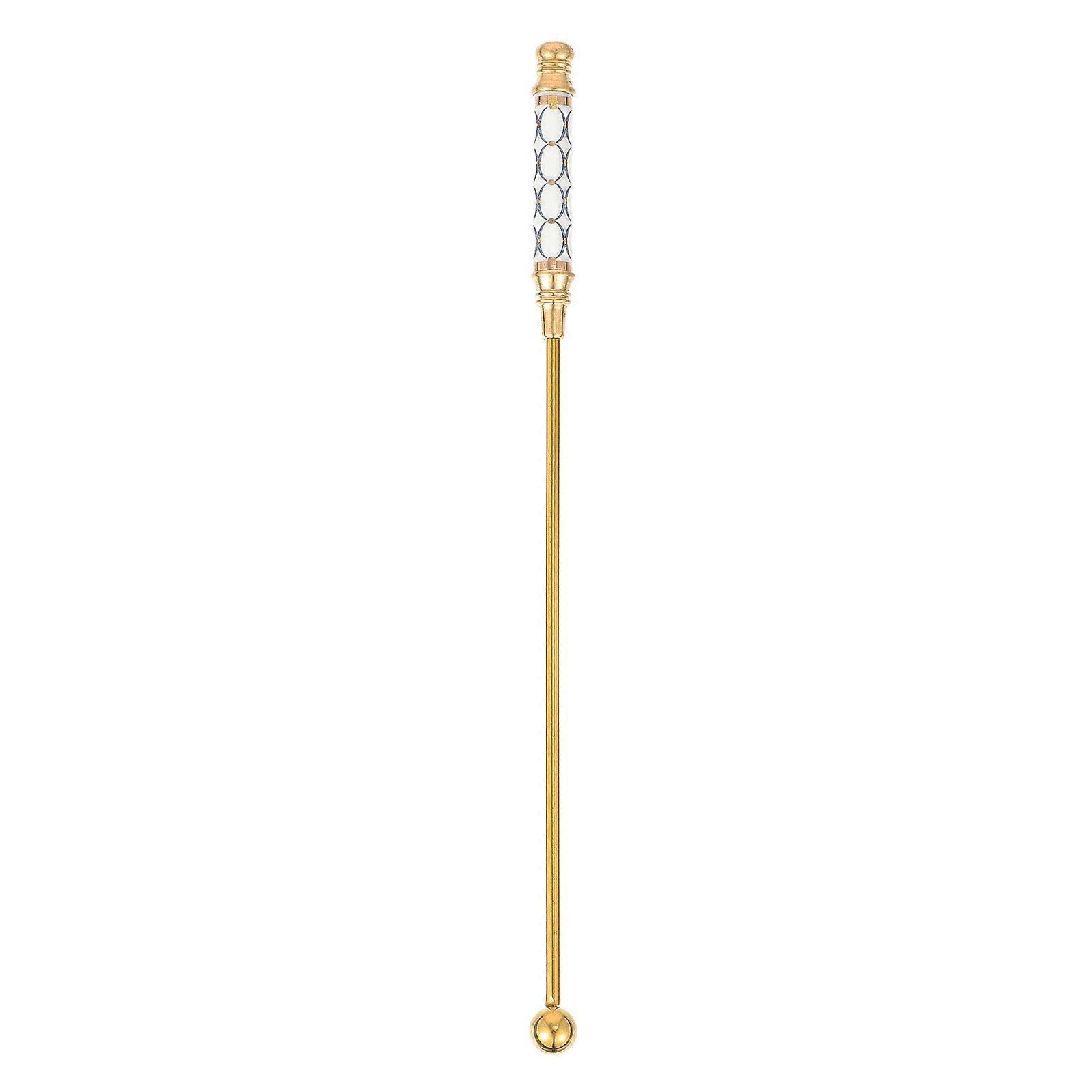 Coffee Swizzle Sticks Stainless Steel Ideal For Cocktail Making 18.5cm x 0.5cm Practical Use 1Pack