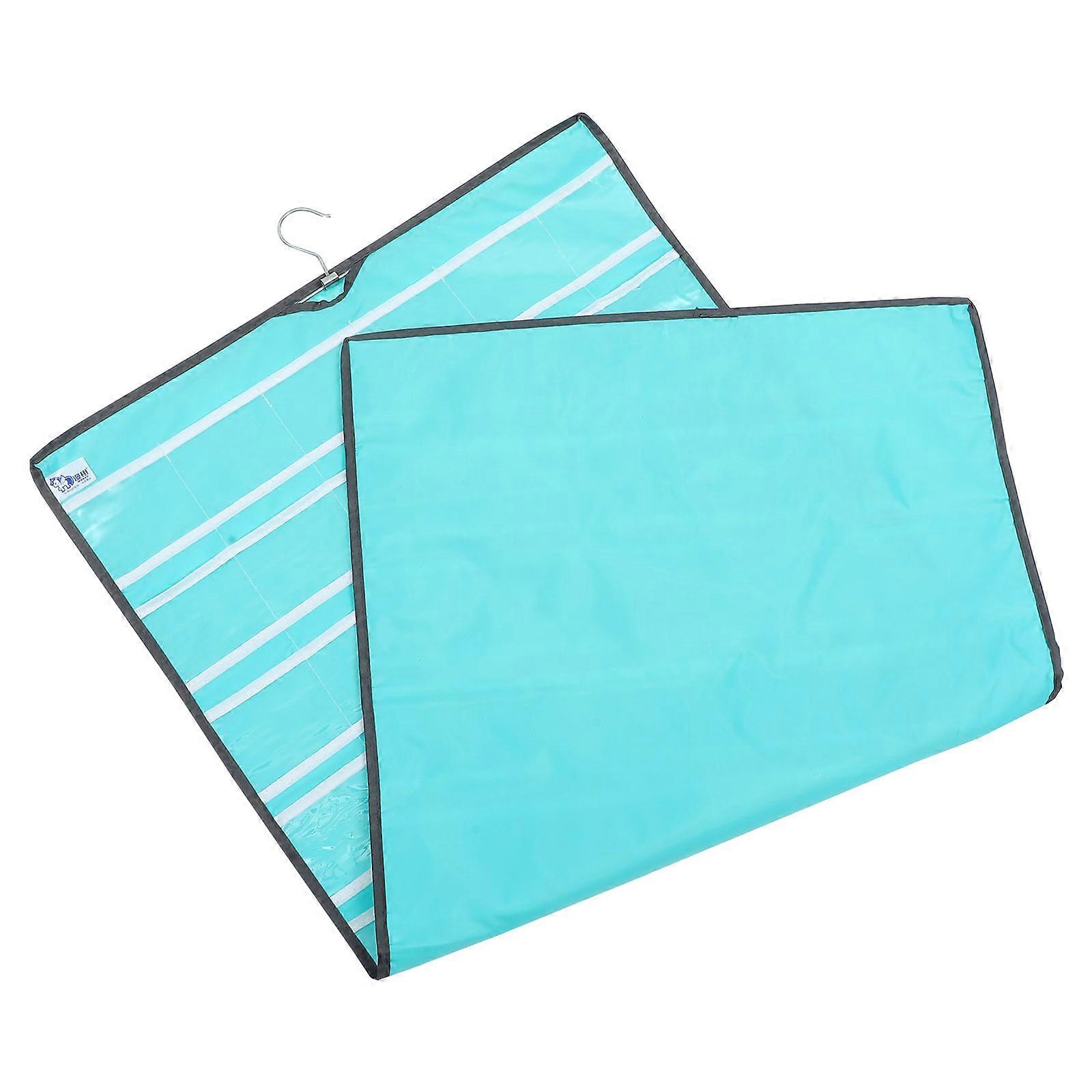 Multi-Functional Pocket Chart Storage Solution For Office Workers Rectangular PVC And Cloth 1Set