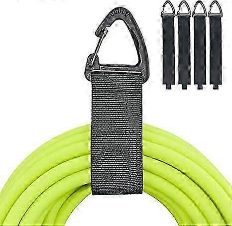 Extension Cord Organizer (4L Pack), Extension Cord Hanger for Garage Organization and Storage, 16 Inch Heavy Duty Storage Strap for Extension Cord up