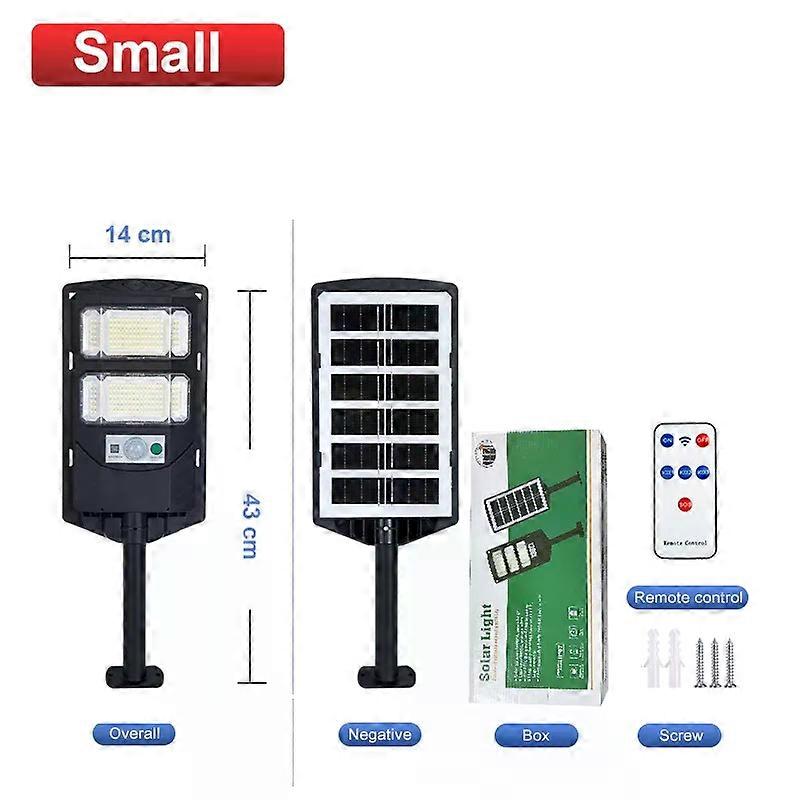 400W 10000LM Solar Lamp Outdoor Wall Light Sunlight External Solar Lamp Induction Solar Powered Light Street Courtyard Garage