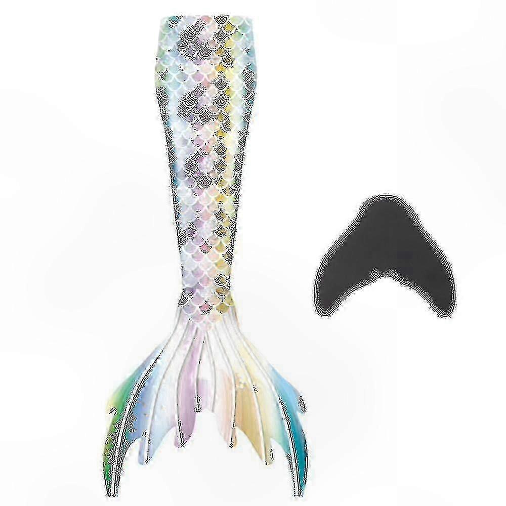 어린이와 성인을 위한 모노핀이 있는 수영 꼬리