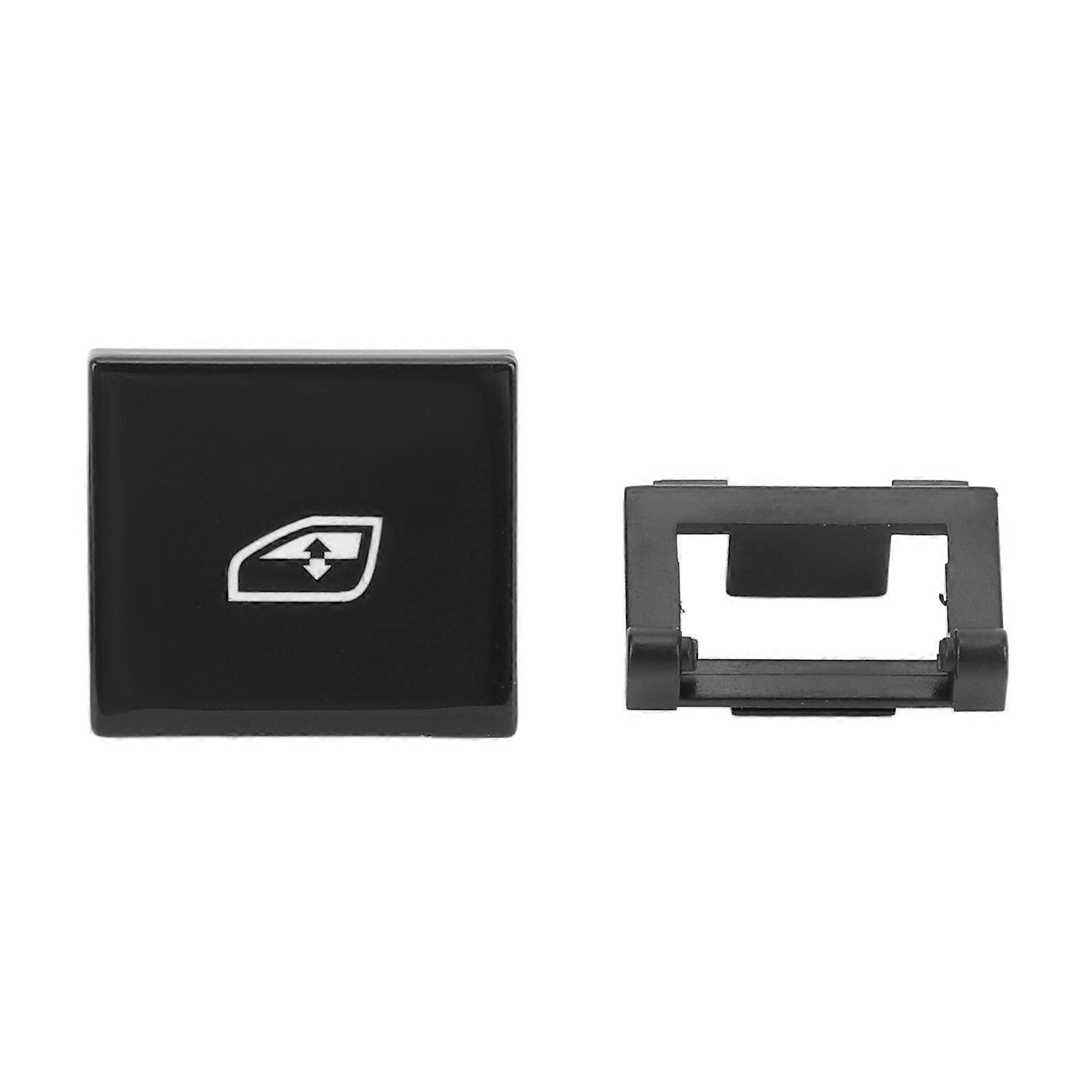 Front Driver Side Power Window Switch Button Black Scratch Resistant Dust Proof for Car Left Door Panel