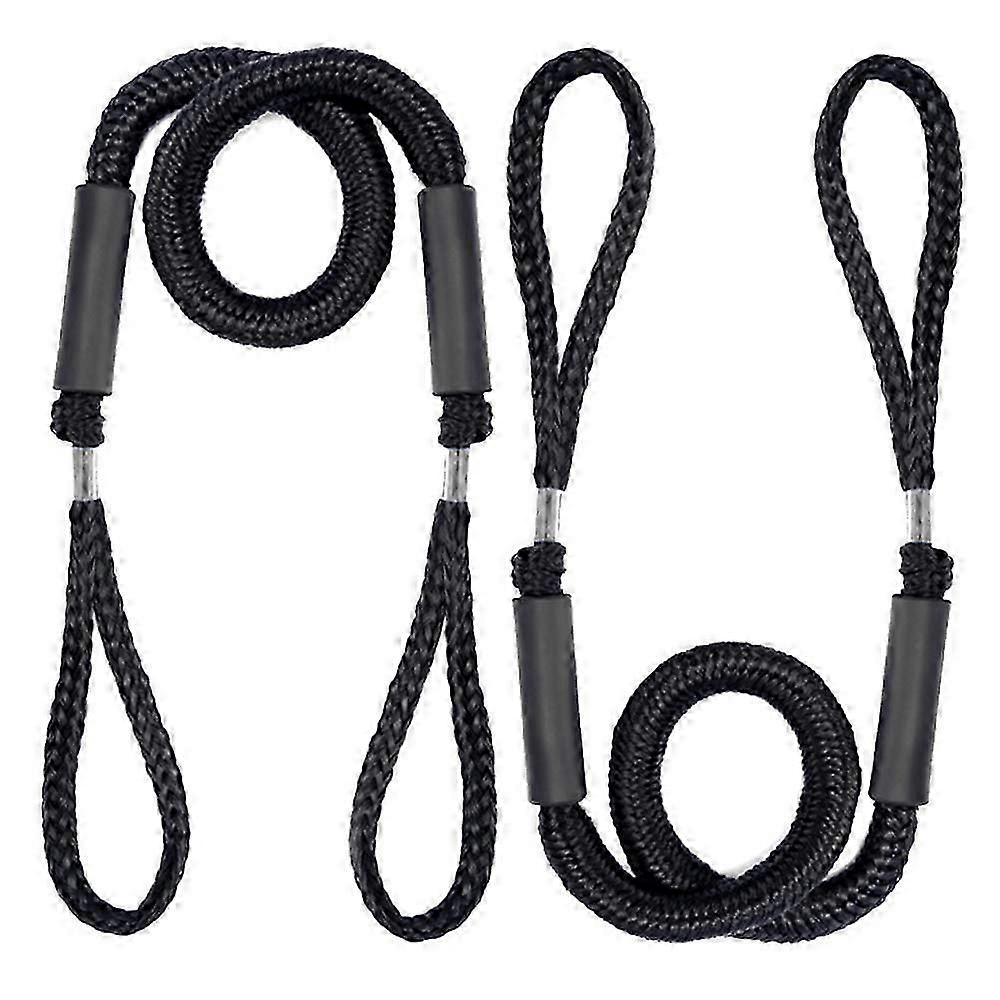 Bungee Cord Mooring Cord Boat Mooring Rope Anchor Strap Bungee Rope Mooring Line for Boat Accessories 2 Pieces