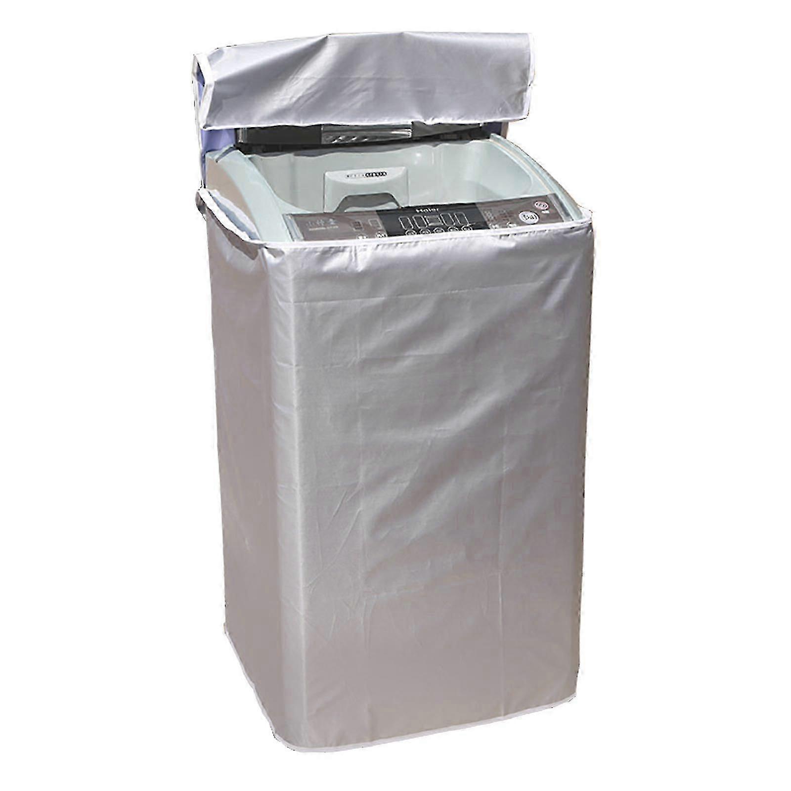 Dustproof Waterproof Cover Protector For Top Load Wheel Washer Dryer Washing Machine