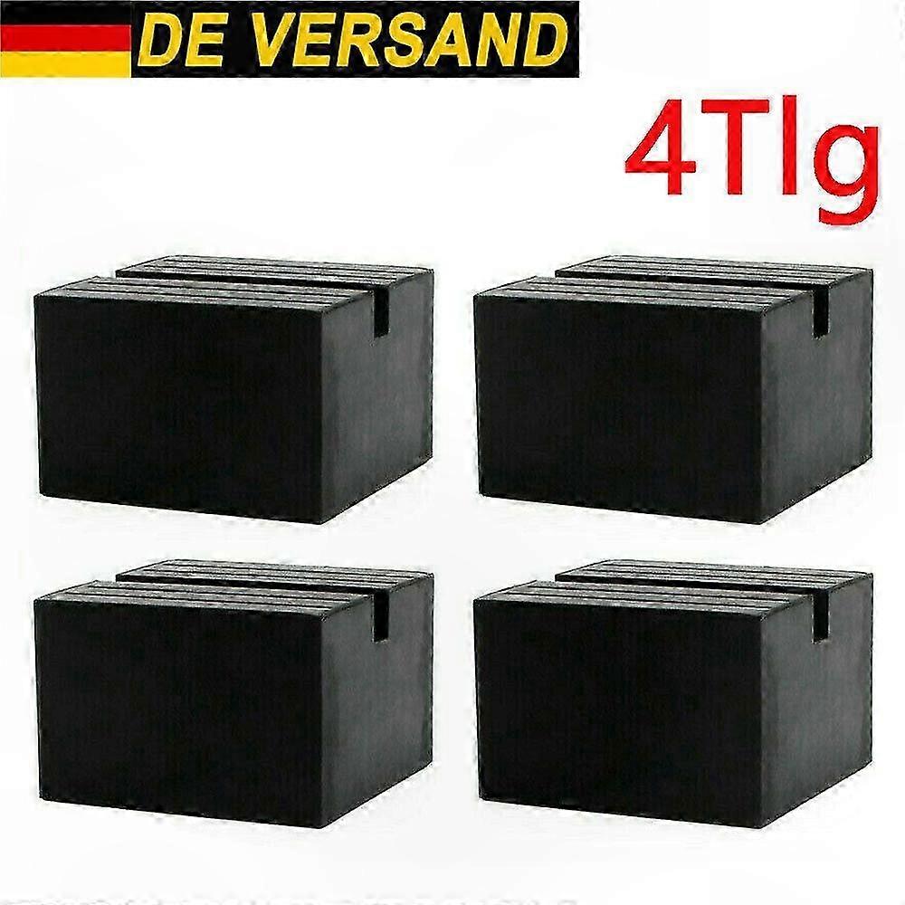 Rubber Blocks for Car Jack, Durable Rubber Pads and Plates for Lifting Support