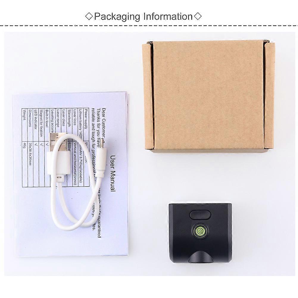 Mini laser level,  infrared light cross printer, line projector, with magnetic strong light laser printer Green beam