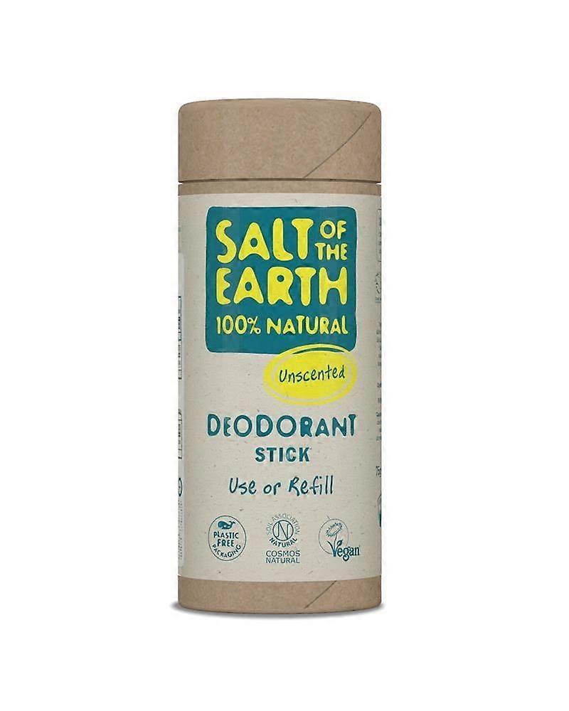 Salt Of the Earth Unscented Refill Deodorant Stick 75g - 3 Pack