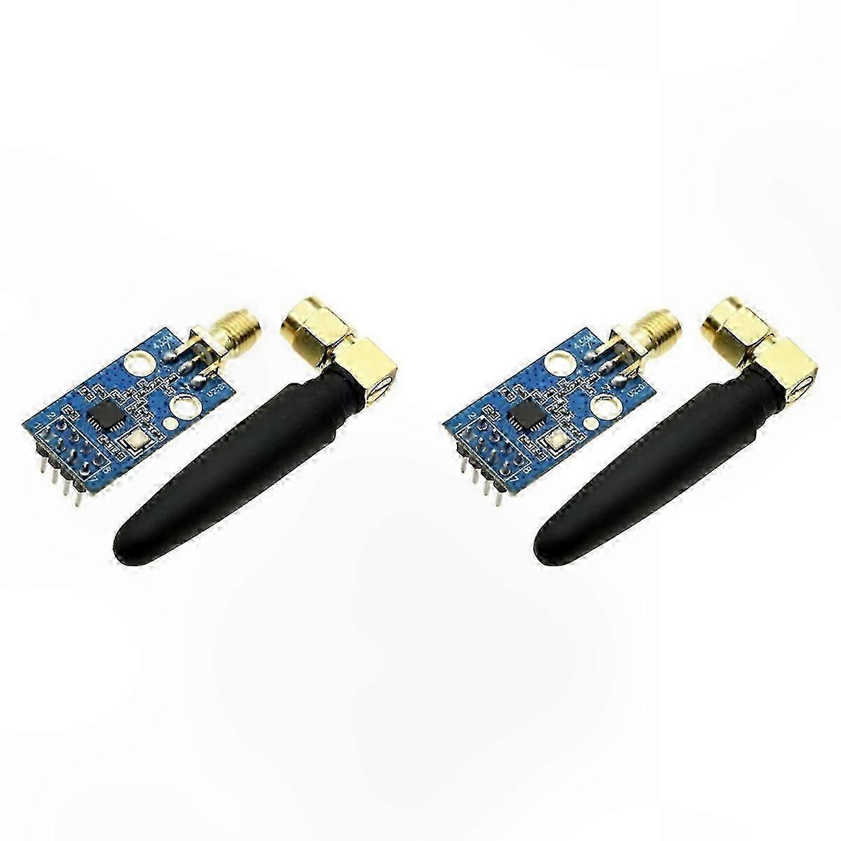 Wireless Transceiver Module with SMA Antenna, 2 Sets for Reliable Communication Solutions hwy