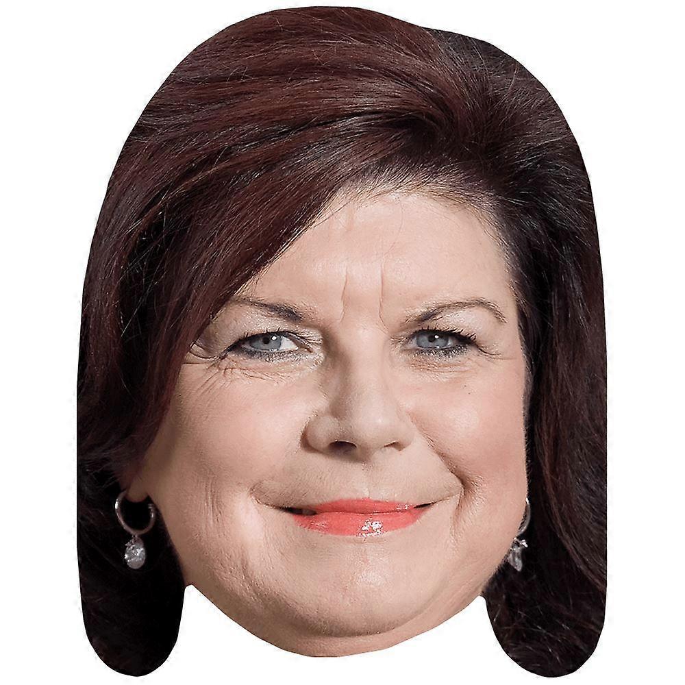 Elaine C Smith (Smile) Big Head. Larger than life mask.