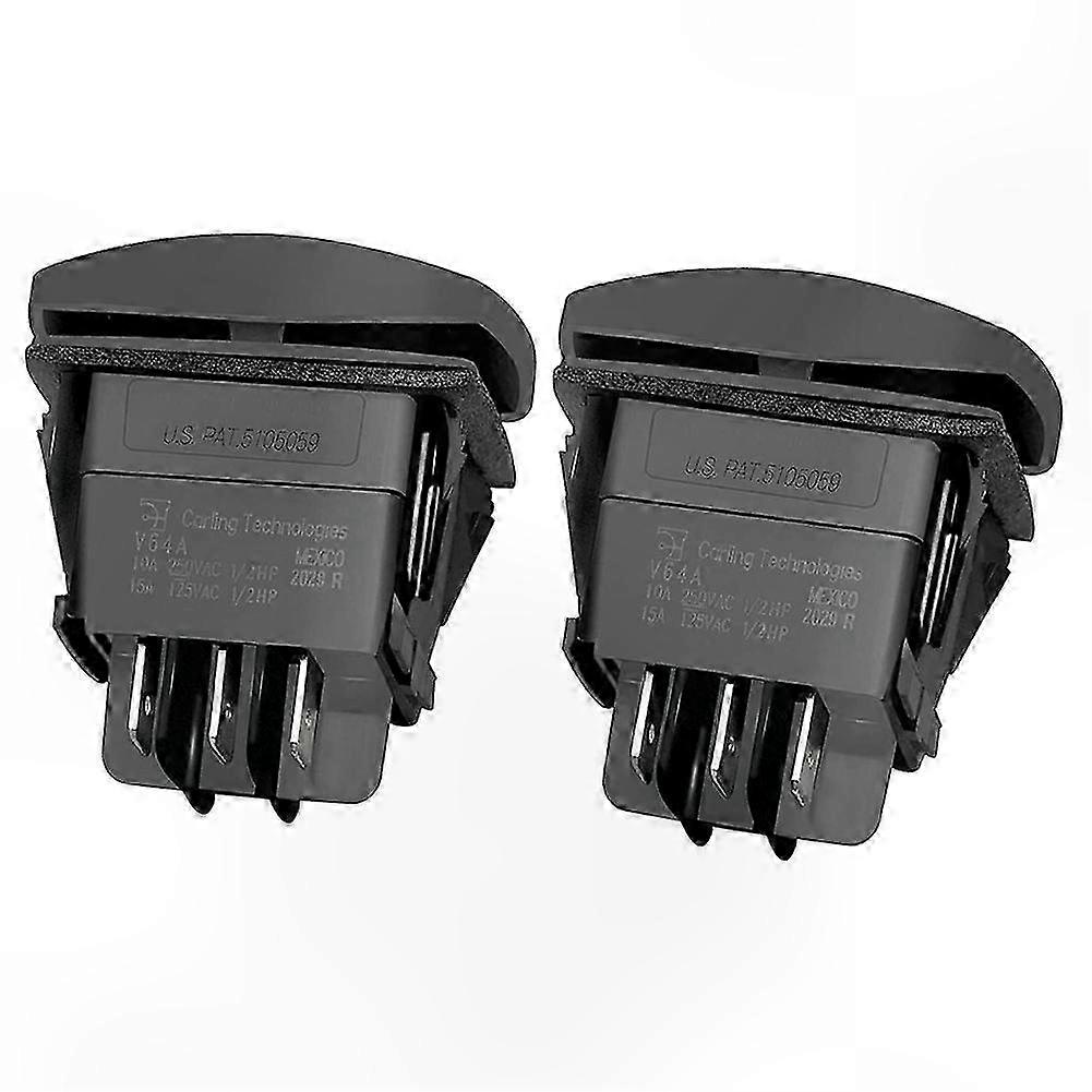 2 Pack Directional Switch for 48V Electric Golf Carts, Compatible with Club Car Models, Accessory Part Number 10185600