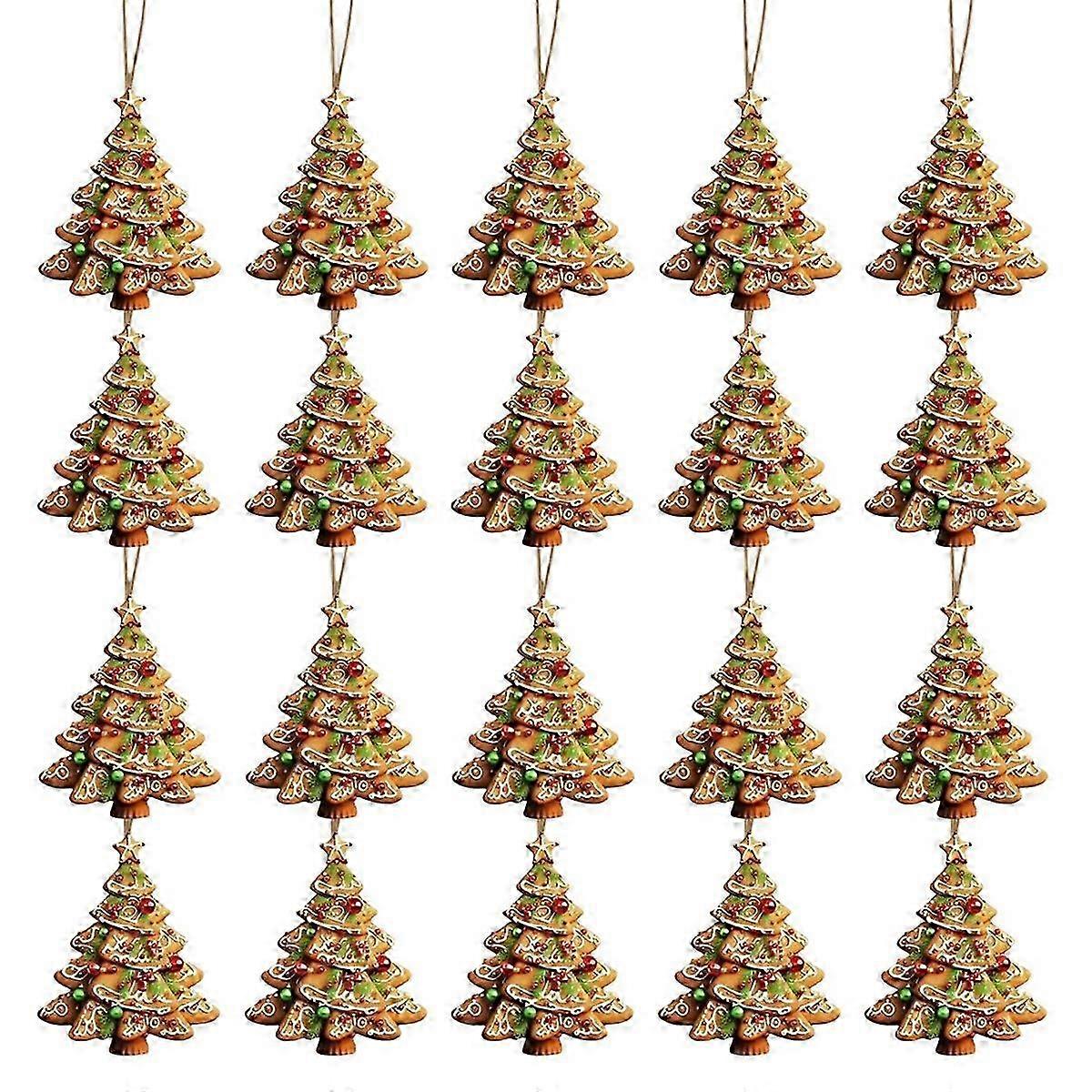 Acrylic flat pendant Christmas tree decorations cups bookshelf