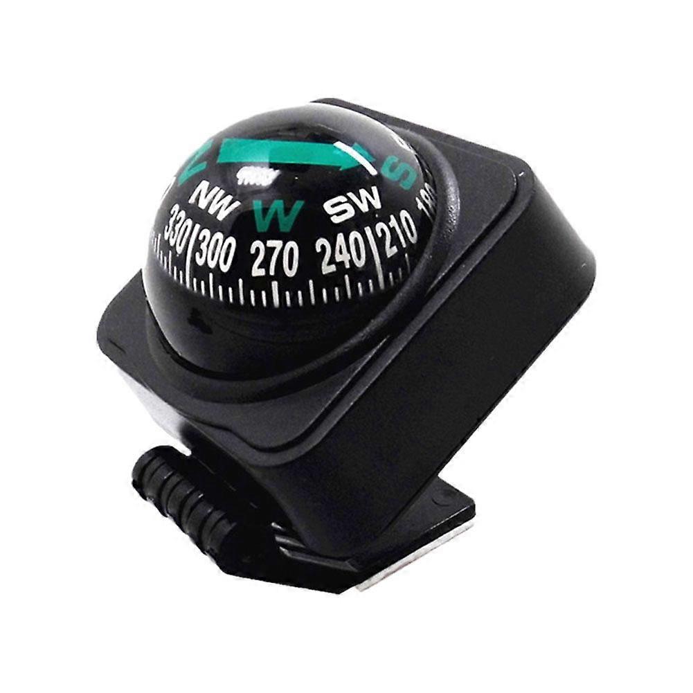 Outdoor Hiking Car Compass - Durable ABS Plastic with 360-Degree Azimuth Angle