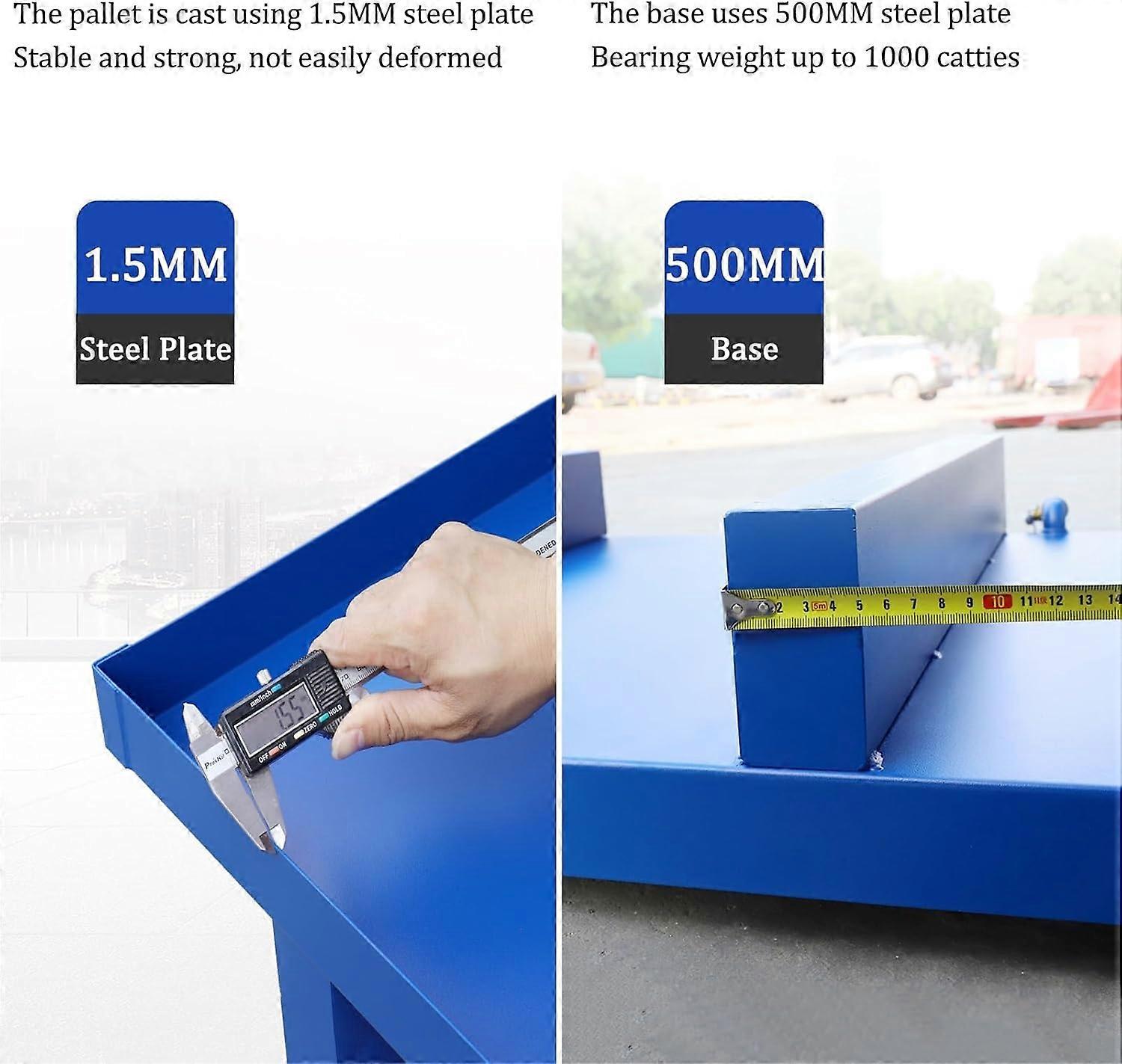 Industrial Drum Containment Platform With Drainage Portable Oil Drum Tray For Construction Sites Orange 49.3x25.6x5.9