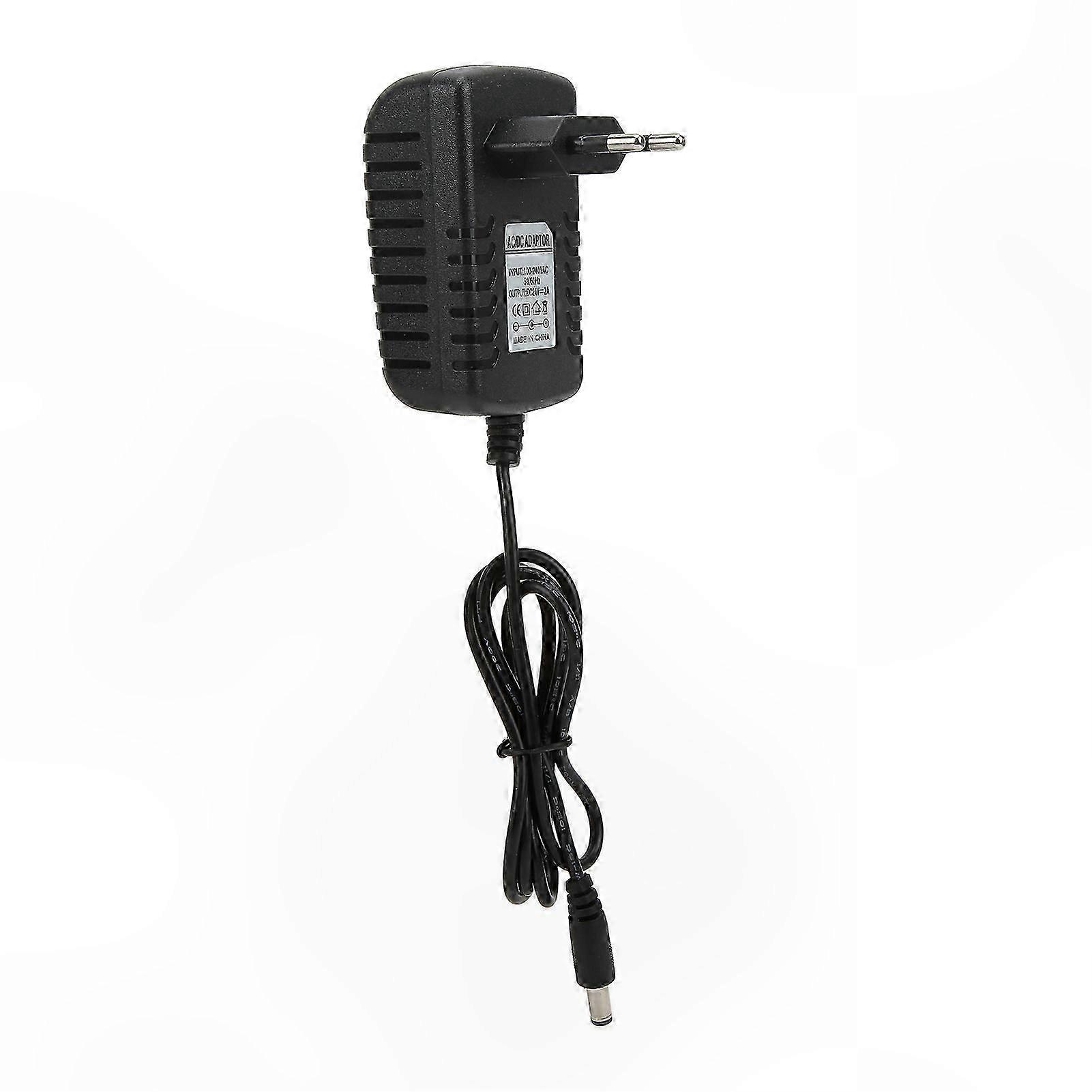 DC 24V 2A Power Adapter with EU Plug, 100-240V AC Input, 50/60Hz, Constant Current, Insulated Function for Various Devices