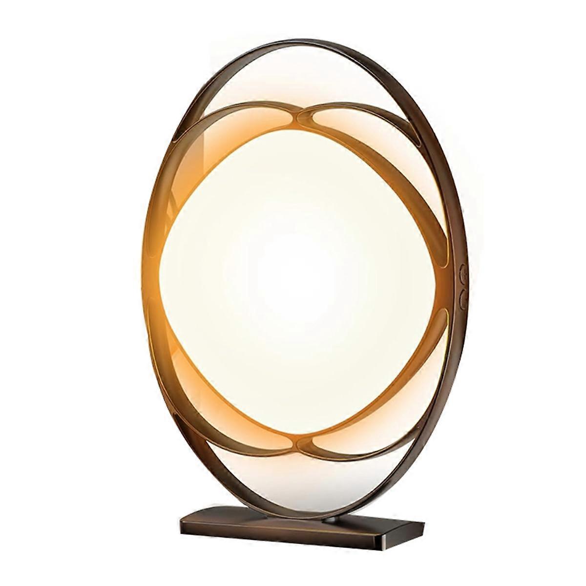 Lampe de luminothérapie, 10 000 lux, sans UV, avec 3 températures de couleur et 5 niveaux de luminosité réglables, prise UE
