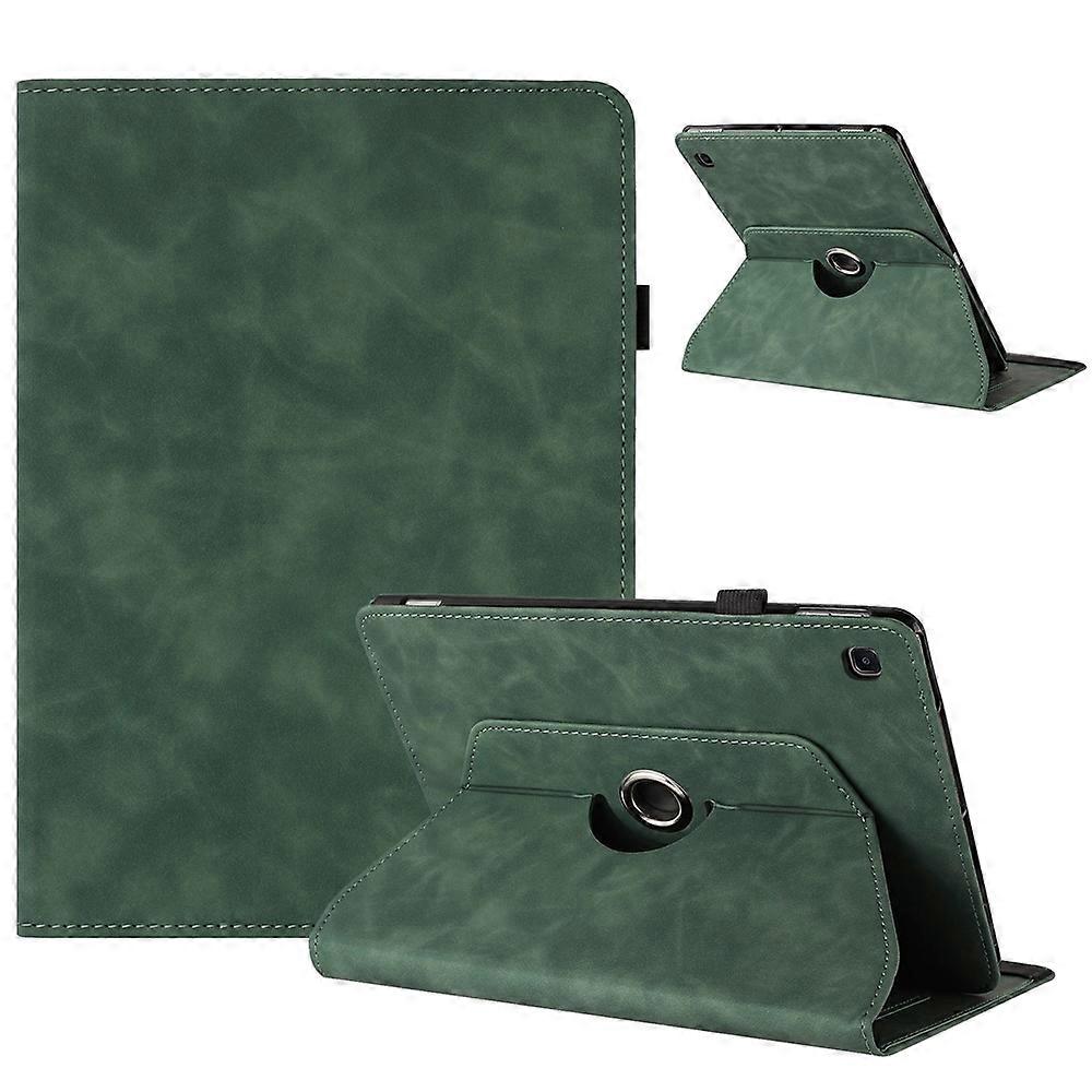 Tablet Case Compatible For Samsung Galaxy Tab A7 10.4 (2020) T500 T505 Rotating Stand Solid Color PU Leather Cover