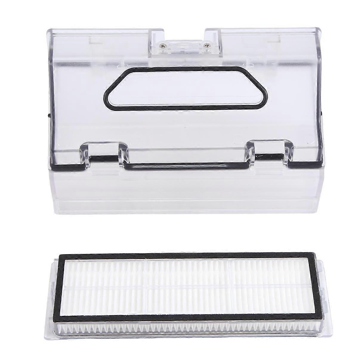 Suitable for Sweeping Robot Accessories W10 Pro Dust Box with Filter Replacement Accessories Parts