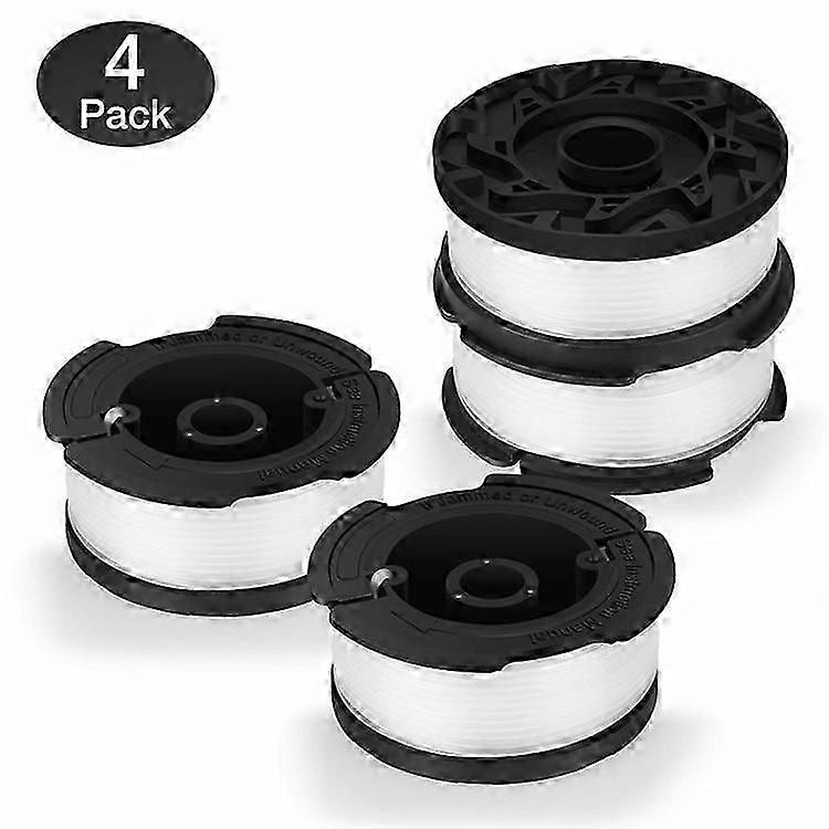 4Pcs 0.065" 30ft Line Spool for Black &amp; Decker String Trimmer AF-100 Weed Eater