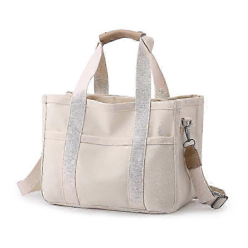 Versatile Handheld Canvas Bag - Perfect as a Single Shoulder Bag or for Home Storage Needs