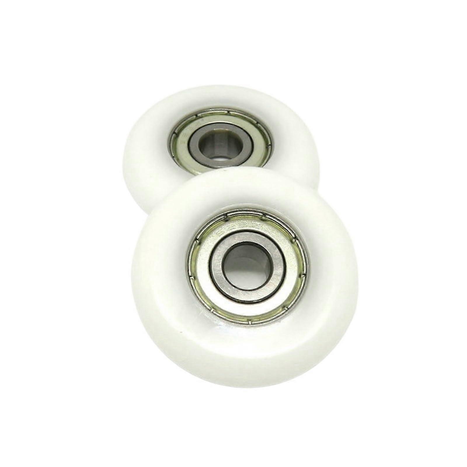 BSR6284010 8X40X10Mm Round POM Roller For Rowing Machine, Outer Diameter 40mm, Seat Wheel