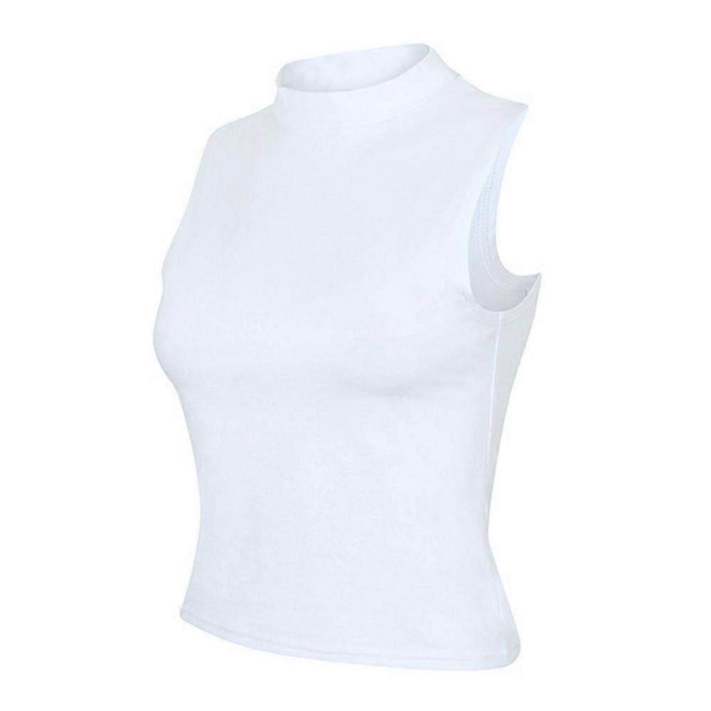 SkinniFit Dames Dames/Dames High-Neck Crop Top