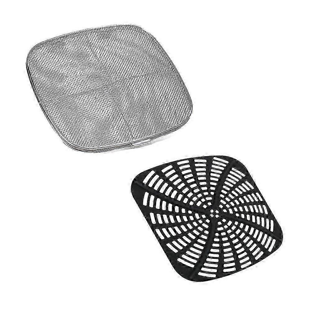 Replacement Splatter And Silicone Pad For Ninja Foodi Ag300 Ag300c Ag301c Ag302 Ag400 Splatter Scre