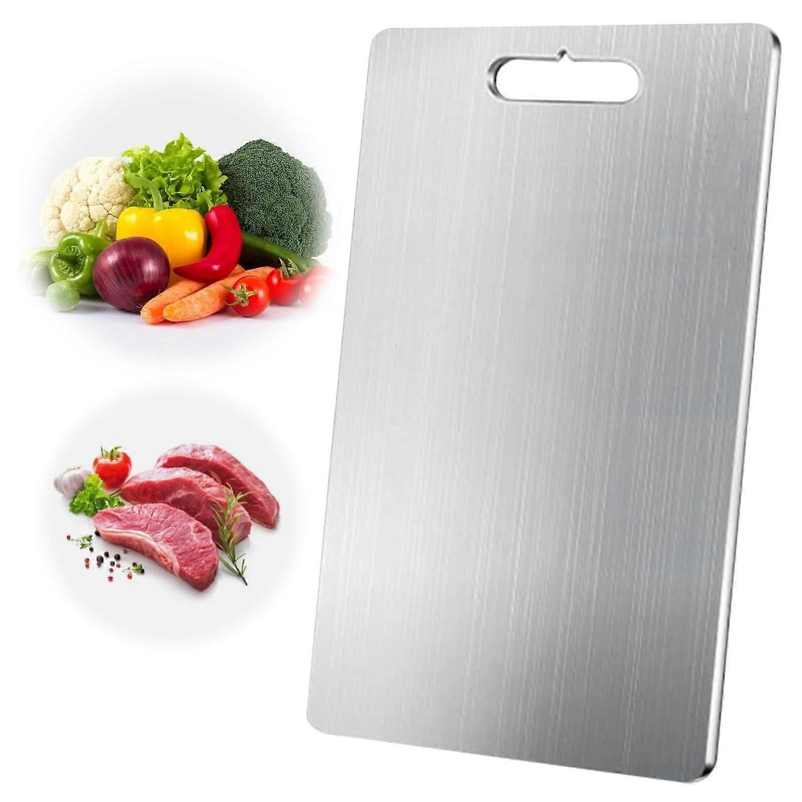 Apex Titanium Cutting Board DoubleSided Titanium Kitchen Board, KnifeFriendly, Dishwasher Safe, L 15 X 11 Inches