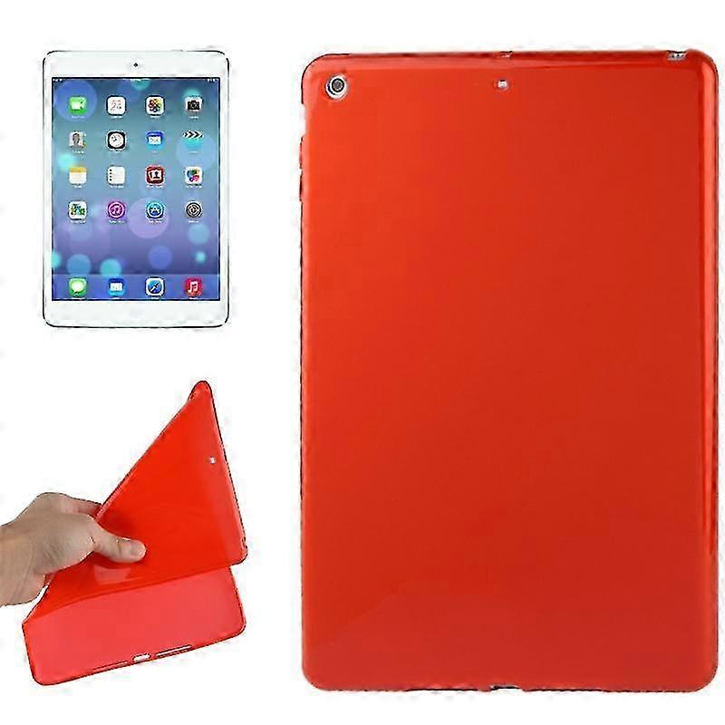 2025 Smooth Surface TPU Protective Case for iPad Air(Red)